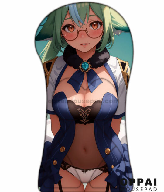 Sucrose Half Body Genshin 3D Mouse Pad | Life Size Oppai Mousepad