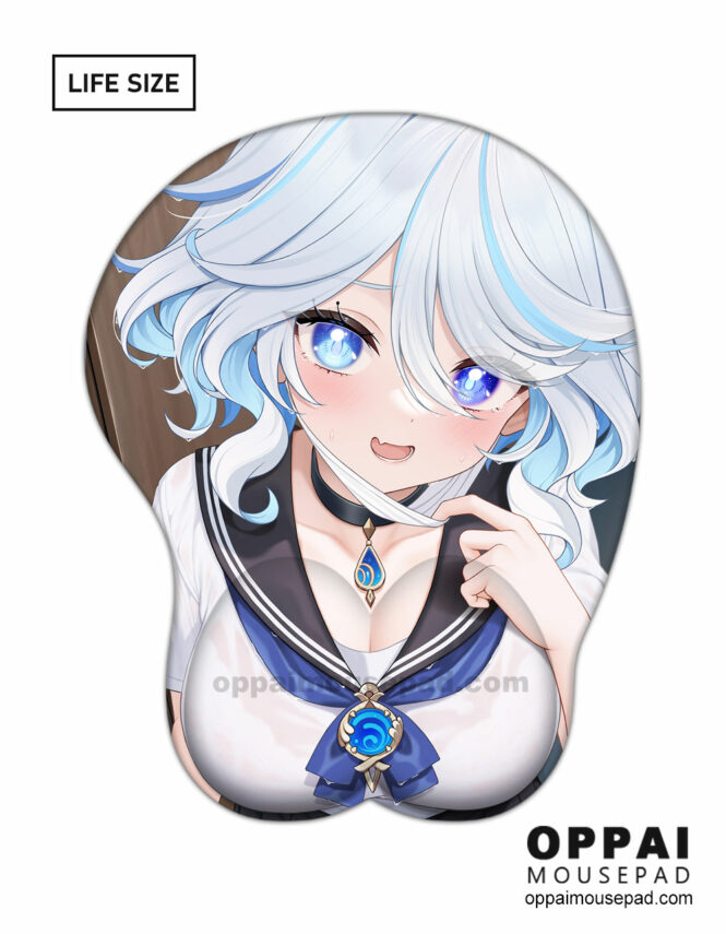 Furina Genshin Impact Life Size Boob Mouse Pad