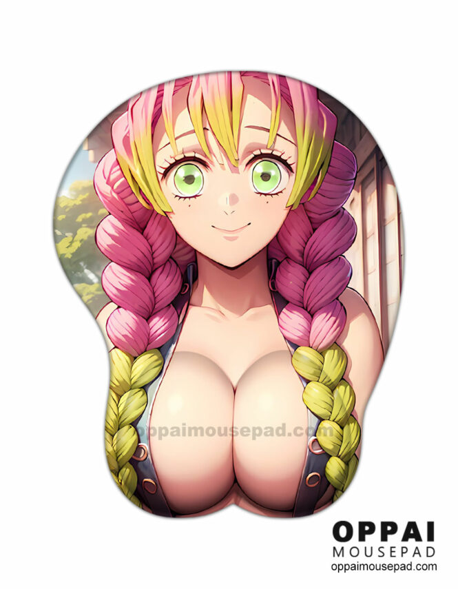 Mitsuri Kanroji Demon Slayer Anime Boob Mouse Pad