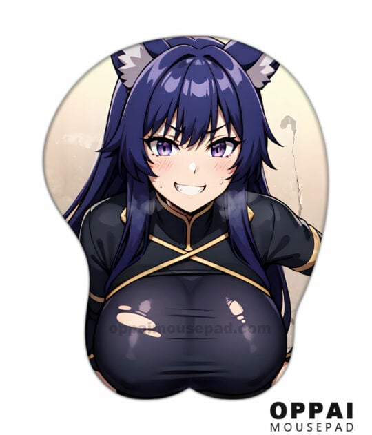 Delta The Eminence in Shadow Oppai Mousepad