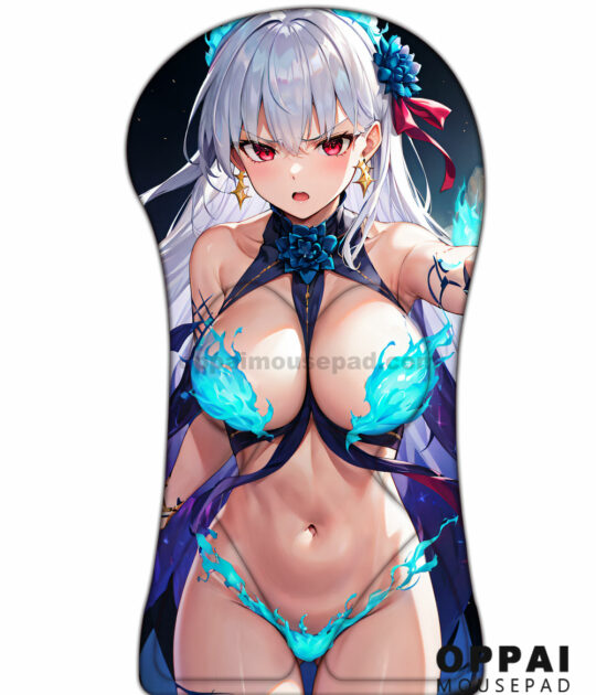 Kama Half Body Fate 3D Mouse Pad | Giant Oppai Mousepad