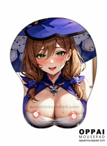 Lisa Genshin Impact Titty Mousepad