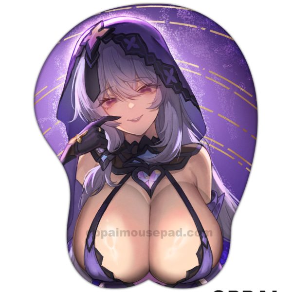 Black Swan Honkai Star Rail Boob Mouse Pad