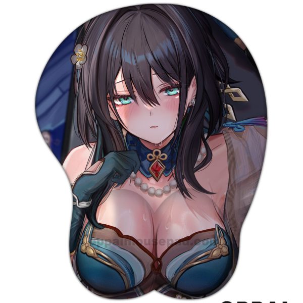 Ruan Mei Honkai Star Rail Boobs Mouse Pad