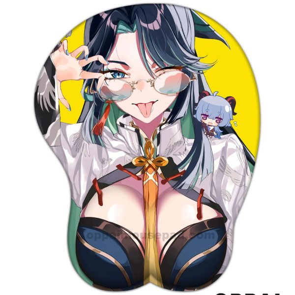 Xianyun Genshin Impact Boob Mouse Pad
