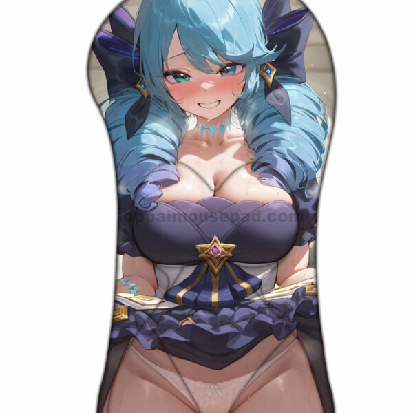 Gwen Half Body League Of Legends Boob Mouse Pad | Life Size Oppai Mousepad