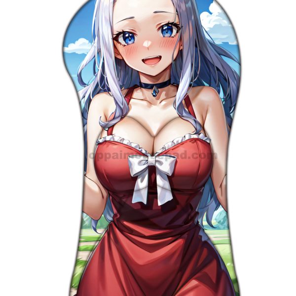 Mirajane Strauss Half Body Fairy Tail Boob Mouse Pad | Life Size Oppai Mousepad