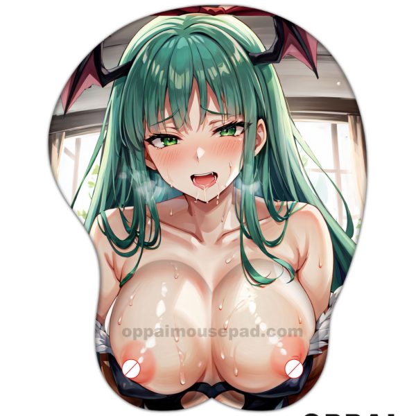 Morrigan Aensland Titty Mousepad | Darkstalkopedia Hentai Mouse Pad
