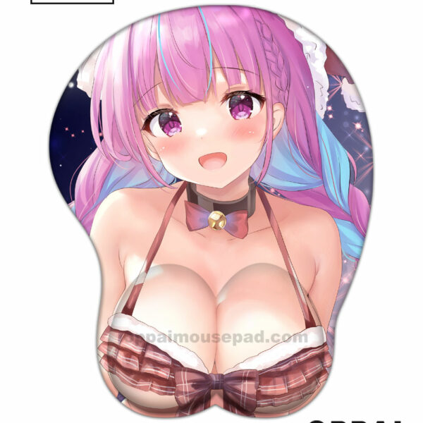 Minato Aqua Hololive Huge Oppai Mousepad