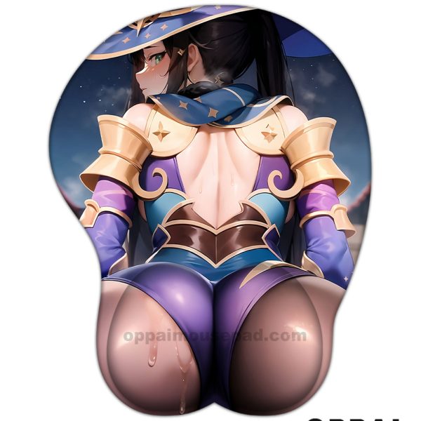 Mona Genshin Impact Butt Mousepad