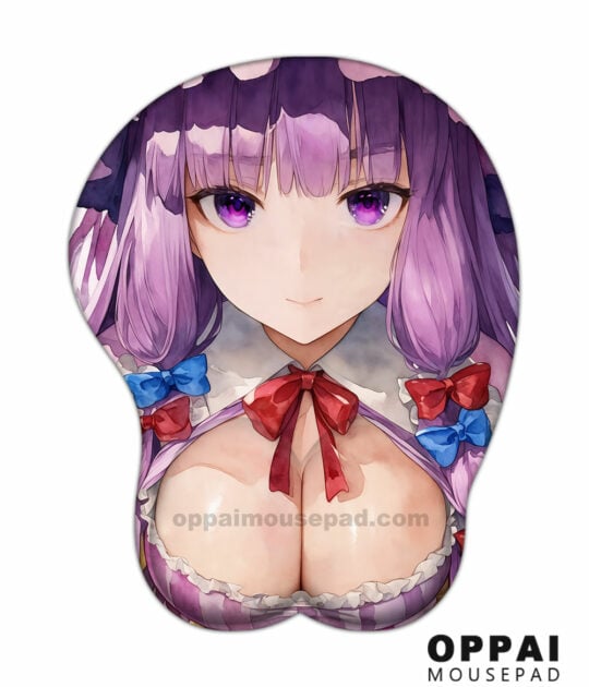 Patchouli Knowledge Touhou Boob Mouse Pad