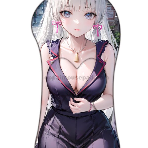 Kamisato Ayaka Half Body Genshin 3D Mouse Pad | Big Boob Mouse Pad