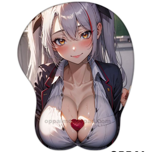 Prinz Eugen Azur Lane Oppai Mousepad