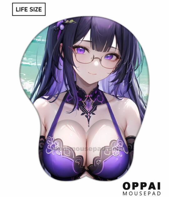Raiden Mei Honkai Impact 3rd Giant 3D Mouse Pad