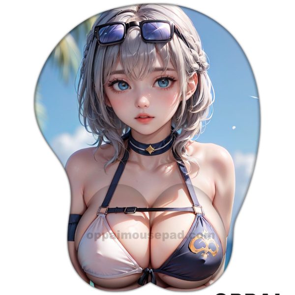 Shirogane Noel Hololive Oppai Mousepad