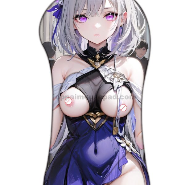 Skirk Half Body Genshin Impact Porn Mouse Pad | Big Boob Mouse Pad