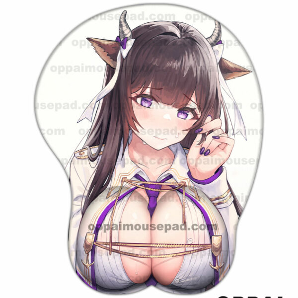 Kashino Azur Lane Oppai Mousepad