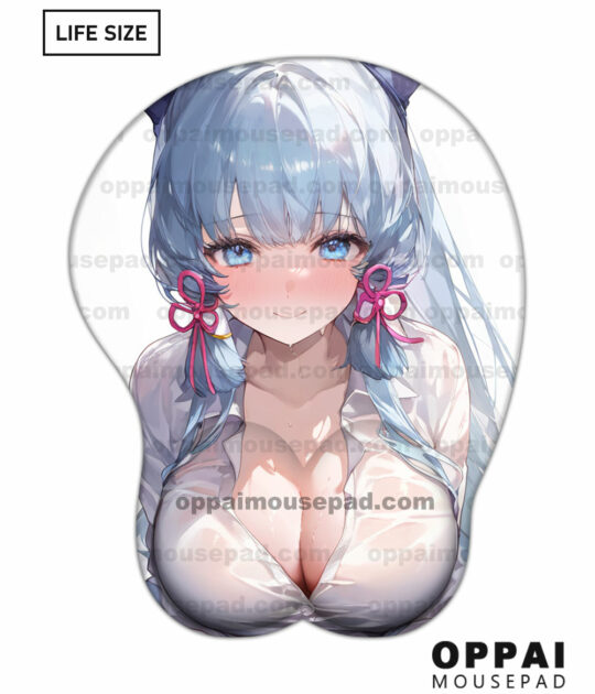 Genshin Impact Kamisato Ayaka Life Size Oppai Mousepad