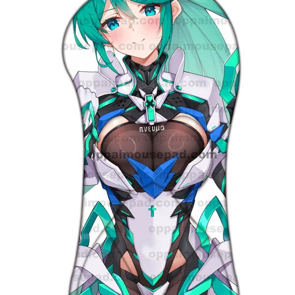 Pneuma Half Body Xenoblade Oppai Mousepad | Big Boob Mouse Pad