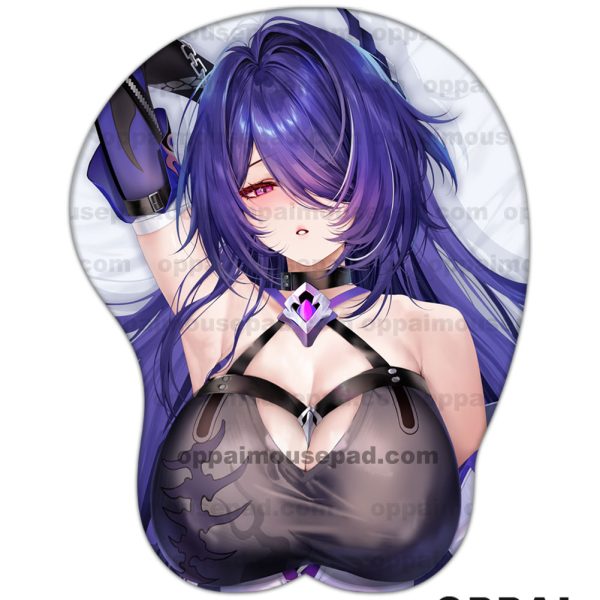 Acheron Honkai Star Rail Oppai Mousepad
