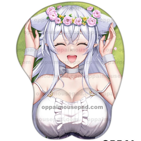 Fenrys Chillin in Another World with Level 2 Super Cheat Powers Anime Boob Mouse Pad