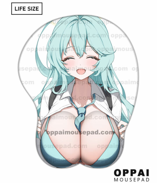 Kuchinashi Yume Blue Archive Life Size Oppai Mousepad