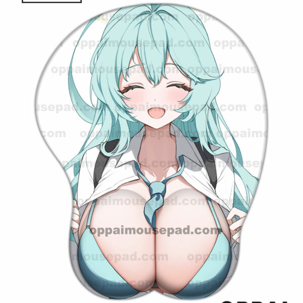 Kuchinashi Yume Blue Archive Life Size Oppai Mousepad