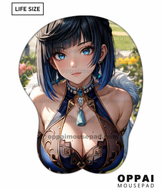 Yelan Genshin Impact Big Boob Mouse Pad