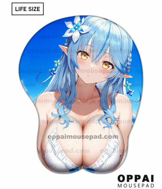 Yukihana Lamy Hololive Life Size Oppai Mousepad