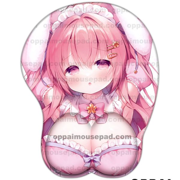 Cute Girl Anime 3D Mouse Pad
