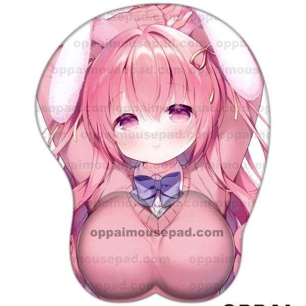 Cute Girl Anime Boob Mouse Pad