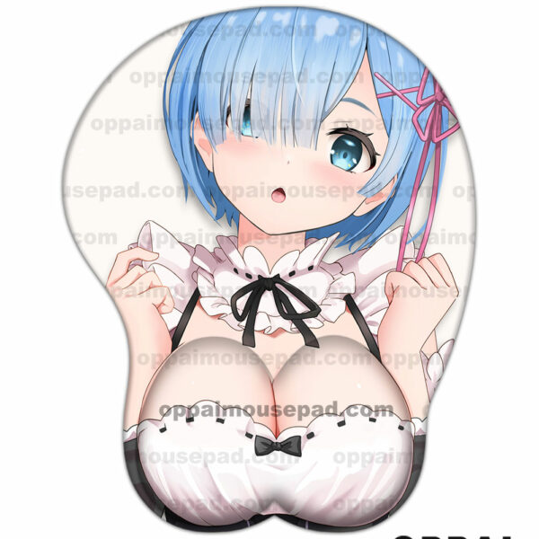 Rem Re Zero 3D Anime Mouse Pad