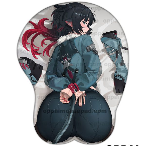 Jane Doe Zenless Zone Zero Butt Mousepad