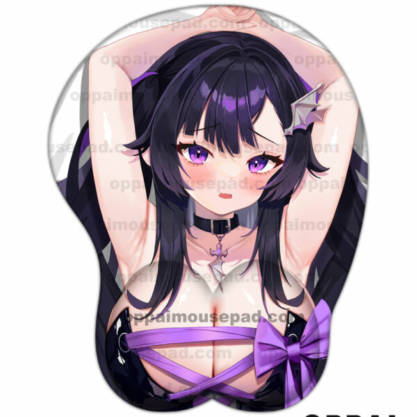 Devil Girl Anime Boob Mouse Pad