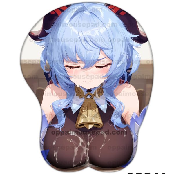 Ganyu Genshin Mouse Pad Boob