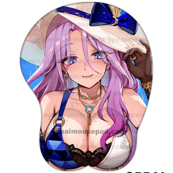 Jade Zenless Zone Zero Boob Mouse Pad
