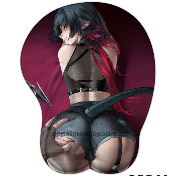 Jane Doe Zenless Zone Zero Mousepad Butt