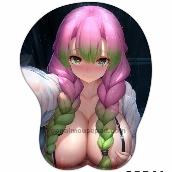 Mitsuri Kanroji Demon Slayer Anime 3D Mouse Pad