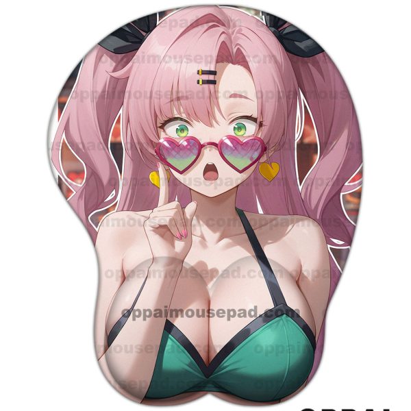 Nicole Demara Zenless Zone Zero Mouse Pad Boob