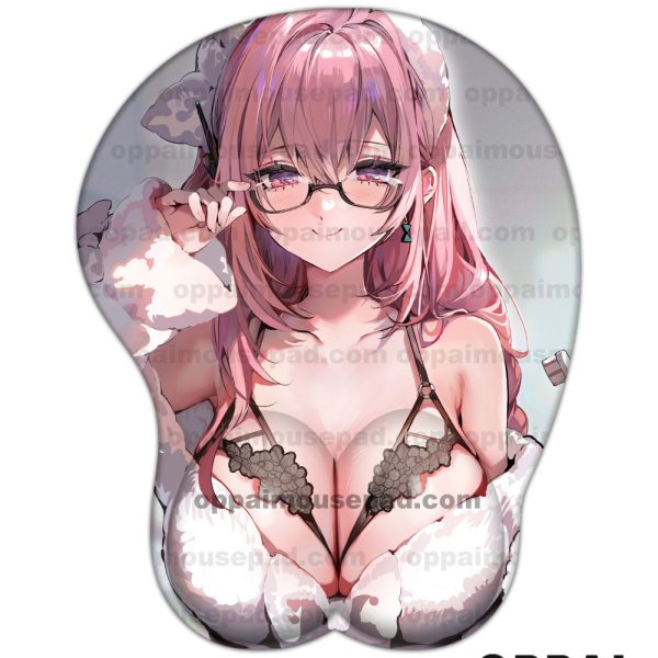 Tsukishiro Yanagi Zenless Zone Zero Boob Mouse Pad