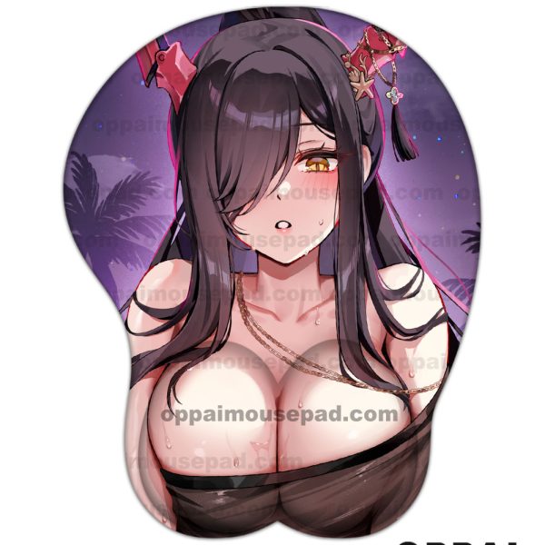 Friedrich Carl Azur Lane Boob Mouse Pad