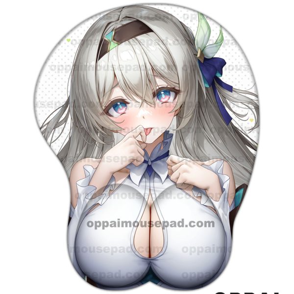 Honkai Star Rail Firefly Boob Mouse Pad