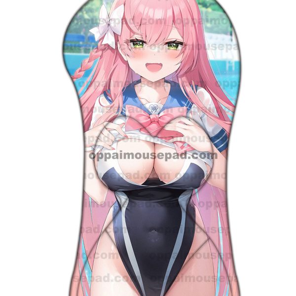 Urawa Hanako Half Body Blue Archive 3D Mouse Pad | Life Size Oppai Mousepad