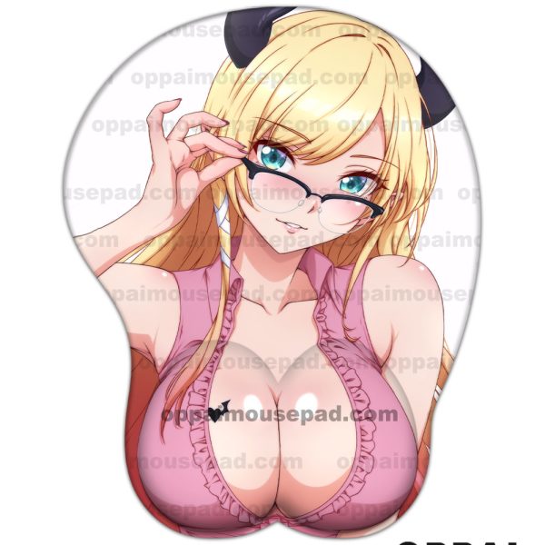 Yuzuki Choco Hololive Oppai Mousepad