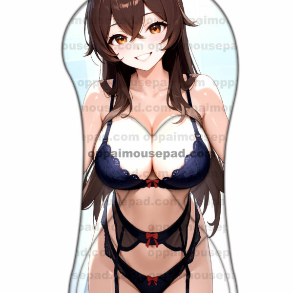 Amber Half Body Genshin Impact 3D Mouse Pad | Life Sized Oppai Mousepad