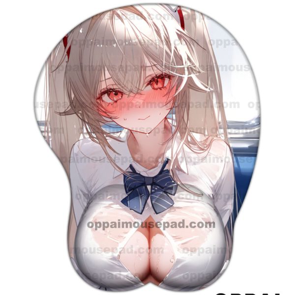 Anchorage Azur Lane Oppai Mousepad