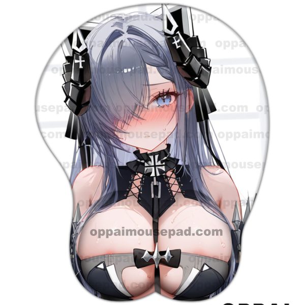 August von Parseval Azur Lane Boobs Mouse Pad