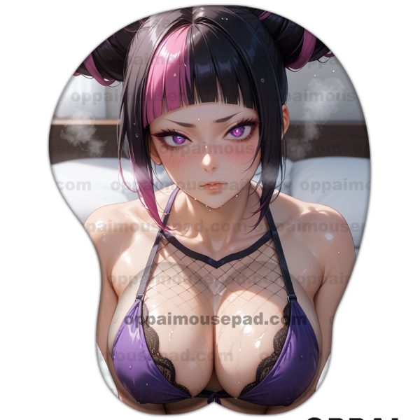 Juri Han Street Fighter Oppai Mousepad