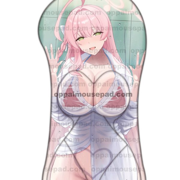 Urawa Hanako Half Body Blue Archive 3D Mouse Pad | Huge Oppai Mousepad