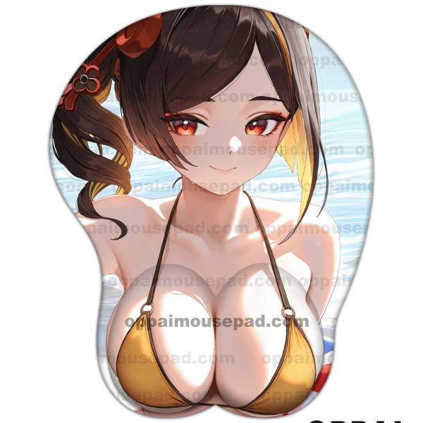Chiori Genshin Impact Oppai Mousepad